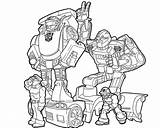 Rescue Bots Coloring Transformers Pages Chase Printable Bot Colouring Heatwave Playskool Heroes Birthday Boulder Print Color Transformer Sheets Getcolorings Find sketch template