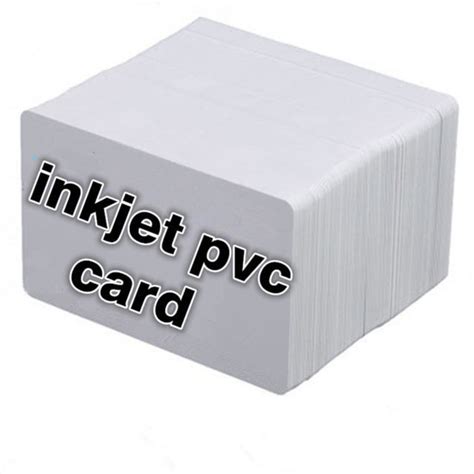 ready stockinkjet pvc card double side inkjet pvc card  epson