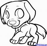 Retriever Coloring Golden Pages Puppy Puppies Dog Drawing Draw Chibi Printable Line Color Getdrawings Popular Clipartmag Getcolorings Library Clipart Coloringhome sketch template