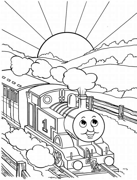printable train coloring pages  kids book covers