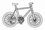 Bmx Pages Coloring Getcolorings Bike sketch template