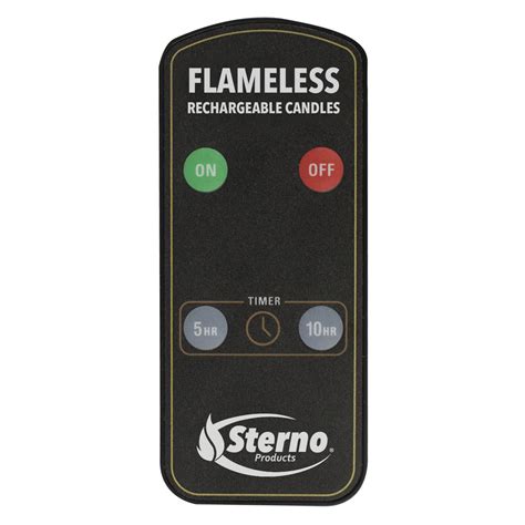 sterno  replacement remote   rechargeable flameless candle set