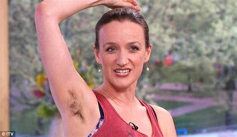 women hasn t shaved her armpits for five years daily mail online