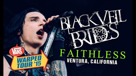 Black Veil Brides Faithless Live Vans Warped Tour