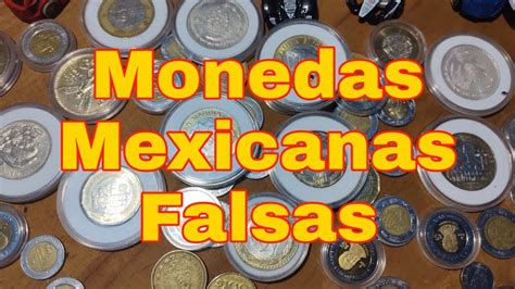 Monedas Mexicanas Falsas Monedas De Mexico Monedas Mexicanas