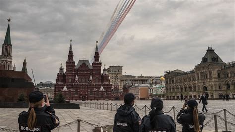 Russia Was Ready To Celebrate A Glorious Past The Present Intervened