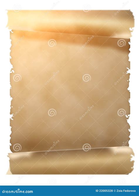 parchment scroll royalty  stock  image