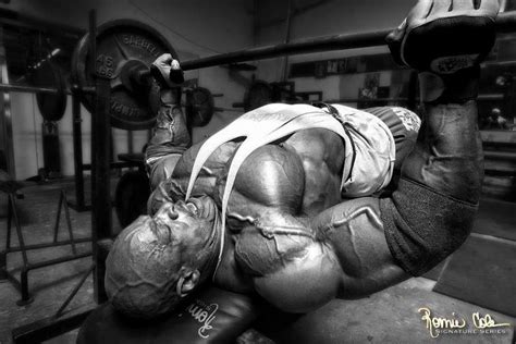 bodybuilder ronnie coleman chest workout