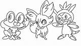 Pokemon Coloring Starters Pages Gen Starter Chespin Fennekin Xy Greninja Plusle Minun Snivy Printable Deviantart Getcolorings Color Sheets Z31 Pag sketch template