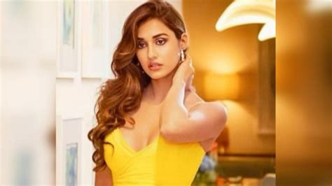 disha patani keeps it simple and sexy in yellow figure