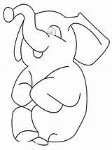 Coloring Elefante Gambar Gajah Mewarnai Bebes Dibujos Elefantes Fofinho Elephants Diwarnai Coloringtop Tudodesenhos sketch template