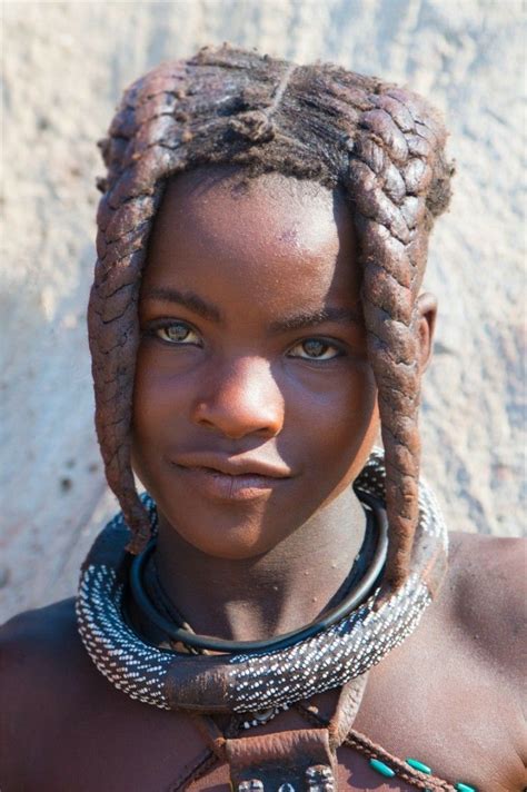 Himba Girl African Hairstyles Himba Girl African Beauty
