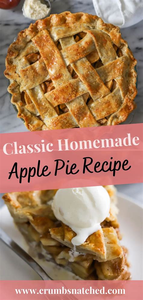 This Is A Classic Apple Pie Recipe That Uses Simple Ingredients I Ve