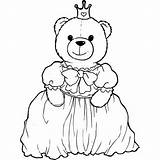 Ursinha Teddy Prinzessin Malvorlagen Prinzessinnen Froher Stoffmalerei Handtücher Qdb Princesses sketch template