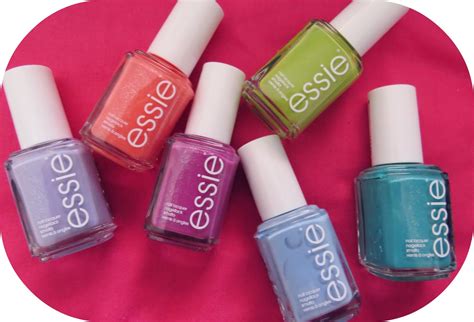 essie nail polish summer  collection review