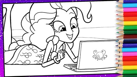 mlpeg coloring pages  kids   pony mlp  colouring page