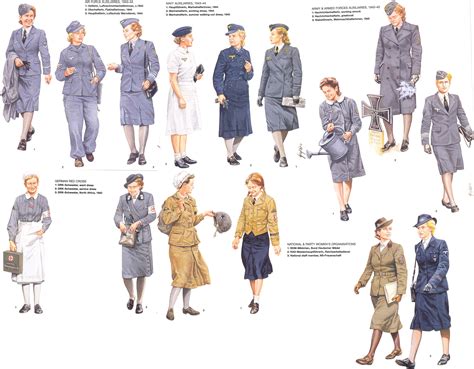 women at the service in wwii 5 german women german girls wwii uniforms