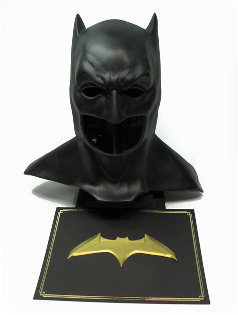batman dark knight cowl mask prop replica