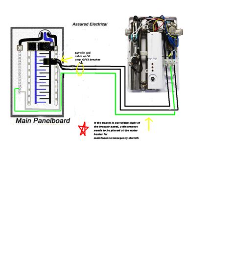 electric tankless water heater wiring diagram lace art