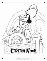 Pirates Coloring Pages Jake Neverland Hook Pirate Disney Sheets Never Captain Land Pittsburgh Printable Kids Drawing Colouring Color Birthday Junior sketch template