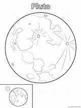 Coloring4free Planet Coloring Pages Pluto Related Posts sketch template