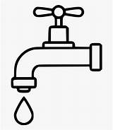 Taps Dripping Clipground Watertap Cliparts sketch template