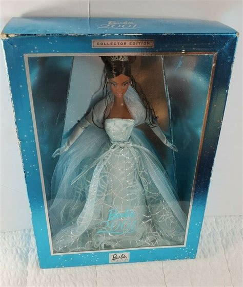 rare new 2001 barbie collector edition mattel african american doll
