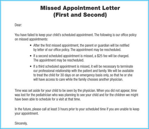 reschedule  appointment  sample letters
