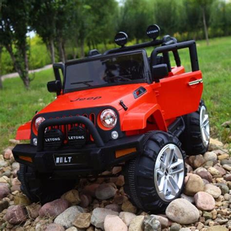 jeep childrens electric car baby   double oversized  wheel