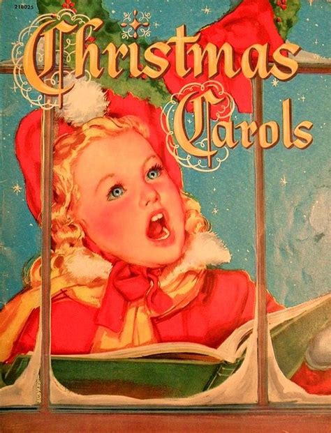christmas carols christmas carol book vintage christmas cards