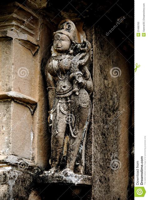 Ancient Sculpture Stock Image Image Of Detail Madhya