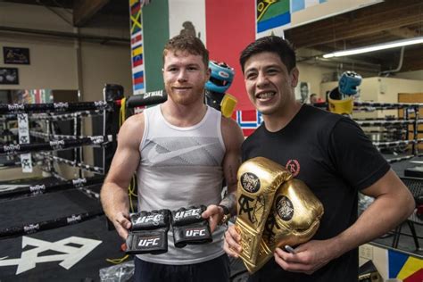 Champions Canelo And Moreno Share Golden Moments Ufc