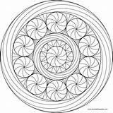 Chakra Coloring Pages Mandalas Adults Adult sketch template