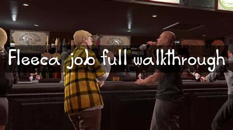 gta  fleeca job solo full walkthrough youtube