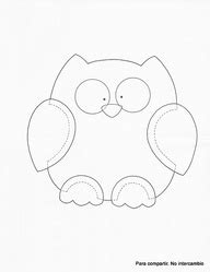 owl printable template google search artsy fartsy crafty mommy