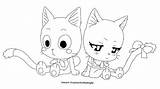 Happy Tail Fairy Carla Charle Lineart Deviantart Chat Wallpaper sketch template