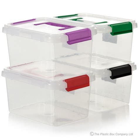 buy lt clip  lid small plastic storage box  clip  lid  handle