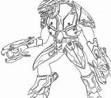 Spartan Halo Coloring Pages Master Chief Getcolorings Getdrawings sketch template