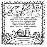 Rhymes Nursery Coloring Pages Preview sketch template