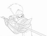 Line Yasuo Deviantart Anime Manga sketch template