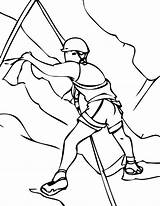 Climbing Escalando Escalada Montanha Alpinista Alpinismo Rocha Tudodesenhos Equipamento Sheets sketch template