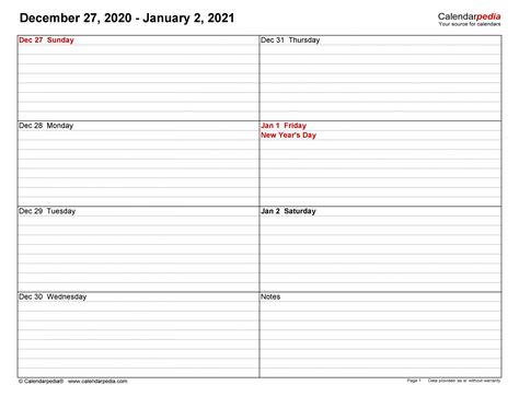 printable weekly calendar  time slots   calendar