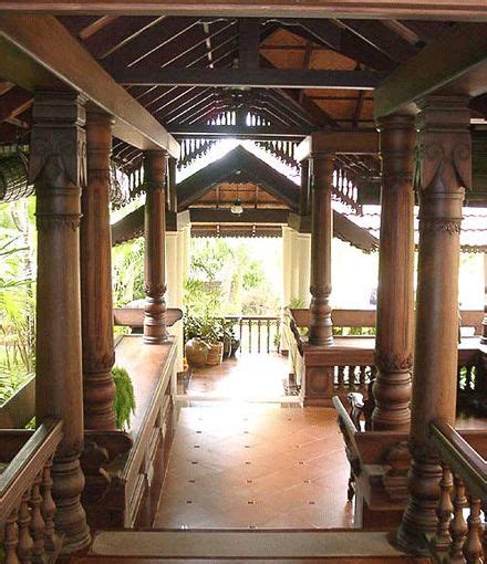 Verandah Located At The Front Of A Traditional Kerala