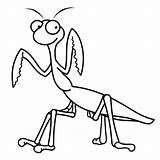 Mantis Praying Drawing Coloring Pages Kids Lesson Cartoon Lds Printable Insect Prayer Google Preschool Draw Clipart Color Insects Sketch Choose sketch template