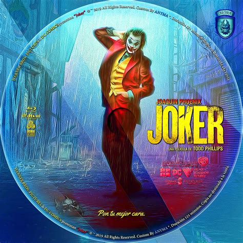 joker 2019 cd cover warner bros dvd joker custom movie posters