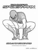 Coloring Spider Man Pages Amazing Spiderman Popular sketch template
