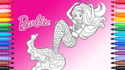 barbie dreamtopia coloring page  svg file  diy machine