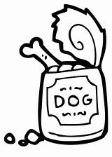 Dog Food Drawing Coloring Pages Getdrawings sketch template