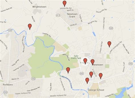 Newtown 2015 Halloween Sex Offender Safety Map Newtown Pa Patch