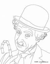 Chaplin Charlie Sir Coloring Pages Hellokids People Colouring Color Print Famous Drawing Drawings Disney Celebrities sketch template